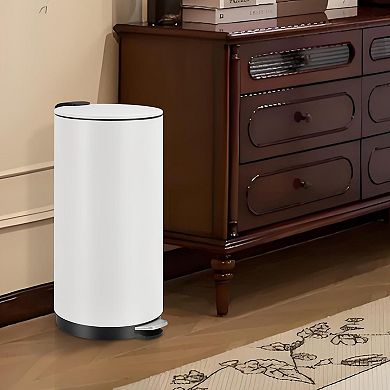 8 Gal/30L Stainless Steel Waste Bin