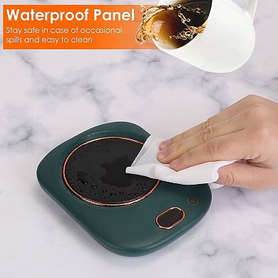 USB Electric Coffee Mug Warmer with 3 Temp Settings & Auto Shut-Off