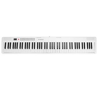 88-Key Folding Piano Keyboard Full Size Semi-Weighted Digital Piano with Bag
