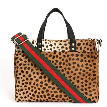 Mimi Leopard Tote