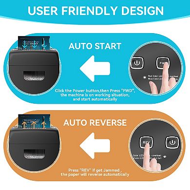 GOODSILO 18-Sheet Heavy Duty Cross-Cut Shredder, Level P-4 for Home Office