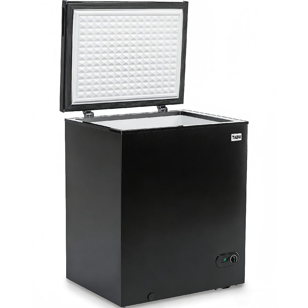3.5 Cu Ft Deep Freezer with Removable Storage Basket
