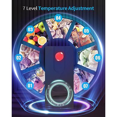 3.5 Cu Ft Deep Freezer with Removable Storage Basket