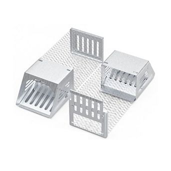 2 pc Humane Mouse Trap Cages, Reusable Live Catch & Release Rat Traps with One-Way Door
