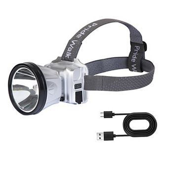 Rechargeable LED Headlamp, High-Power Torch with Motion Sensor & 3 Modes for Camping, Hiking & Fishi