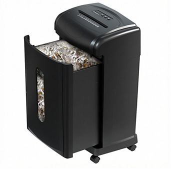 Large Capacity 19-Sheet Cross-Cut Paper Shredder - Heavy Duty, 7.93 Gallon, Ultra-Quiet