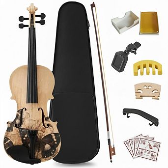 Whisen Professional 4/4 Full-Size Violin, Premium Sound, Lightweight Design, Complete Accessories