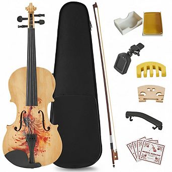 Whisen Professional 4/4 Full-Size Violin, Premium Sound, Lightweight Design, Complete Accessories