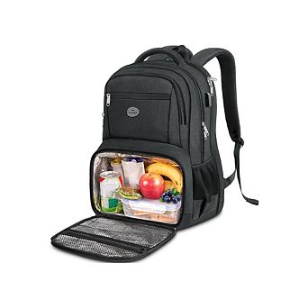 TRAVEL BACKPACK WITH LUNCH BOX