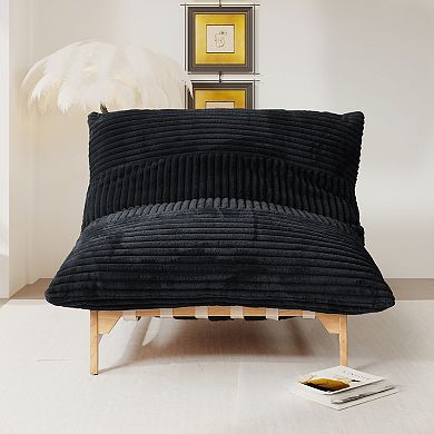 47" Plush Fabric Sofa Chair, Modern Singlg Chairs