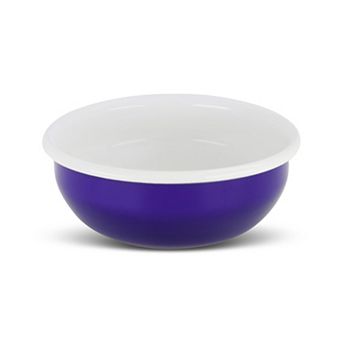 Enamel Cereal Bowl Two Tone Set of 4