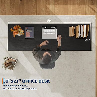 IDEALHOUSE Farmhouse Executive Desk