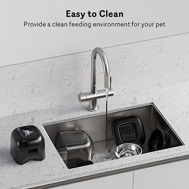 Battery-Powered Cat Feeder, 180-Day Life