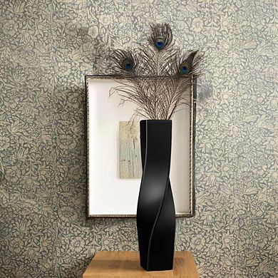 Unique Twisted Geometric Ornamental Vase