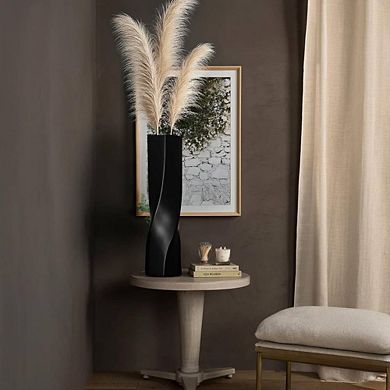 Unique Twisted Geometric Ornamental Vase