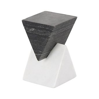 Stacked Pyramid Home Decor Sculpture
