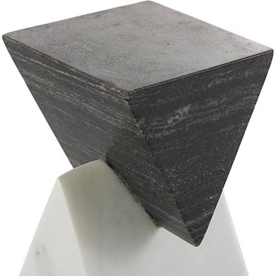 Stacked Pyramid Home Decor Sculpture