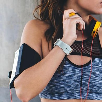 Silicone Smartwatch Band With Clasp