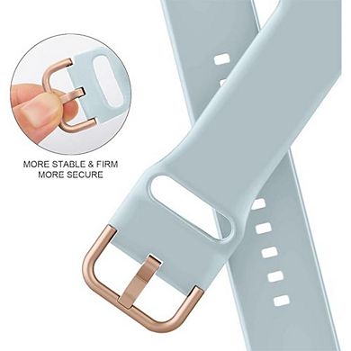 Silicone Smartwatch Band With Clasp