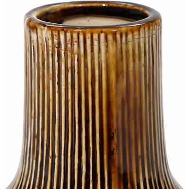 Handmade Earth Tone Ornamental Vase