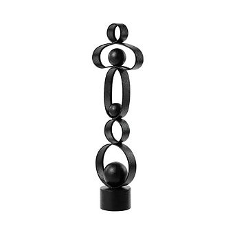 Metal Abstract Centerpiece Decorative Sculpture