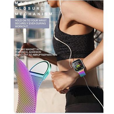 METAL MILANESE LOOP SMARTWATCH BAND