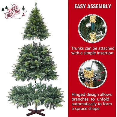 6 Ft Artificial Christmas Tree with Stand