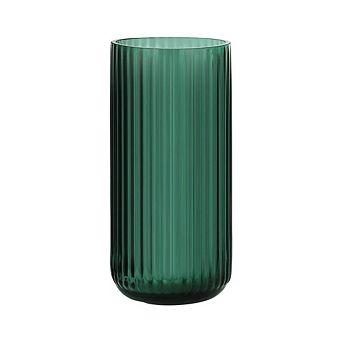 Hand Blown Cylindrical Vintage Ornamental Vase