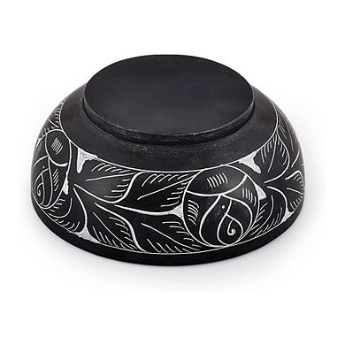 Hand-Carved Natural Stone Decorative Bowl