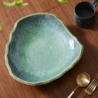 Large Ceramic Decorative Bowl for Centerpiece
