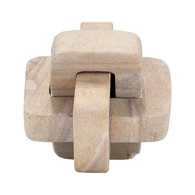 Interlocking Marble Stone Decorative Sculpture