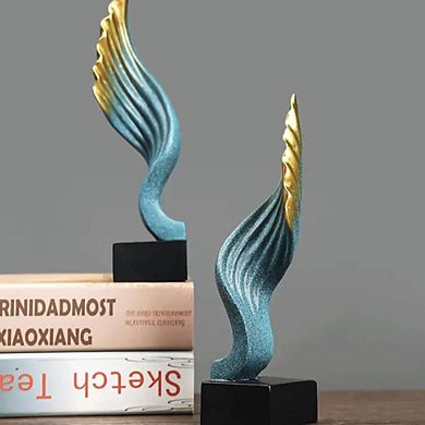 Vintage Unique Designed Wing Decorative Sculpture