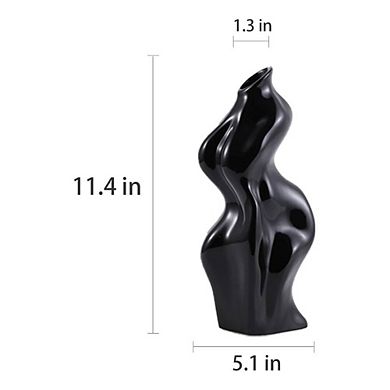 Ceramic Female Body Style Ornamental Vase
