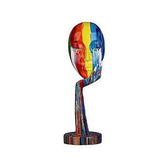 Simple Creative Colorful Female Decorative Sculpture