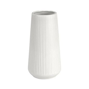 Small White Ceramic Ornamental Vase