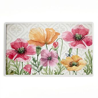 Stupell Home Decor Poppy Place on Geometric Decorative Bath Mat