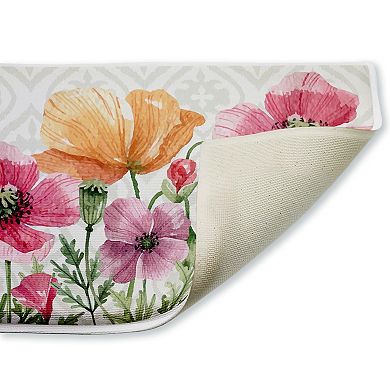Stupell Home Decor Poppy Place on Geometric Decorative Bath Mat