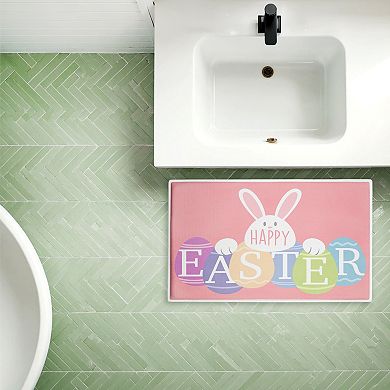 Stupell Home Decor Happy Easter Bath Mat
