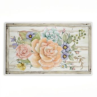 Stupell Home Decor Rose Succulent Bouquet Decorative Wall Art