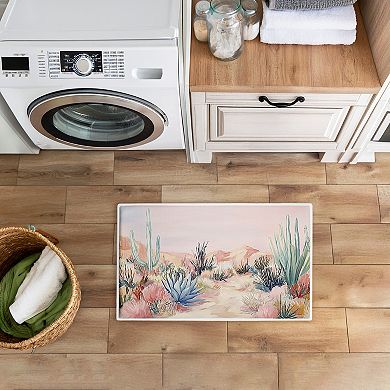 Stupell Home Decor Desert Wonderland Cacti Decorative Bath Mat