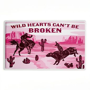 Stupell Home Decor Wild Hearts Can't Be Broken Bath Mat
