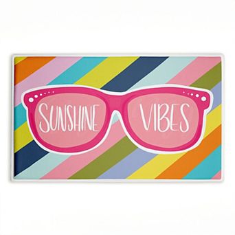 Stupell Home Decor Sunshine Vibes Sunglasses Mat