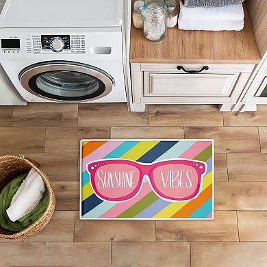 Stupell Home Decor Sunshine Vibes Sunglasses Mat