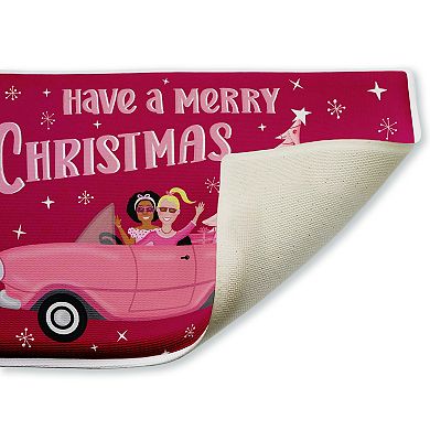 Stupell Home Decor Midcentury Christmas Bath Mat