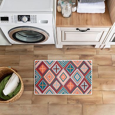 Stupell Home Decor Bold Geometric Patterns Bath Mat