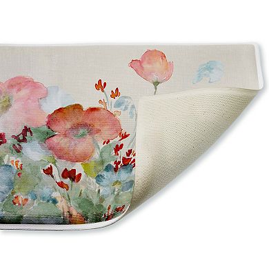 Stupell Home Decor Floral Bath Mat
