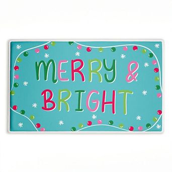 Stupell Home Decor Merry & Bright Bath Mat