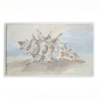 Stupell Home Decor Spiky Seashell Decorative Bath Mat