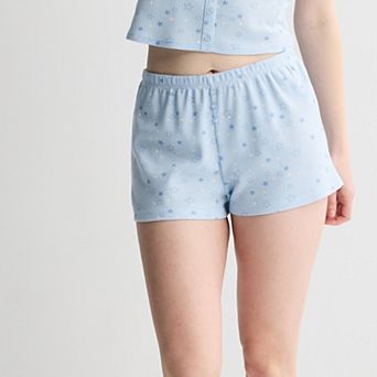 Juniors' Pink Republic Lounge Pajama Shorts