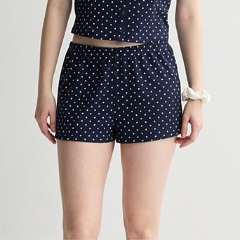 Juniors' Pink Republic Lounge Pajama Shorts